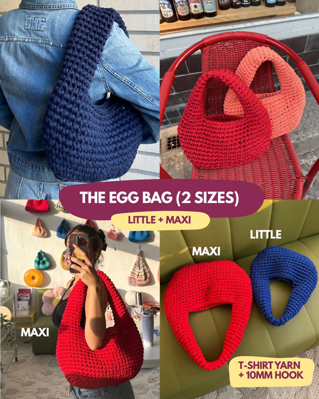 The Egg Bag (2 sizes)
