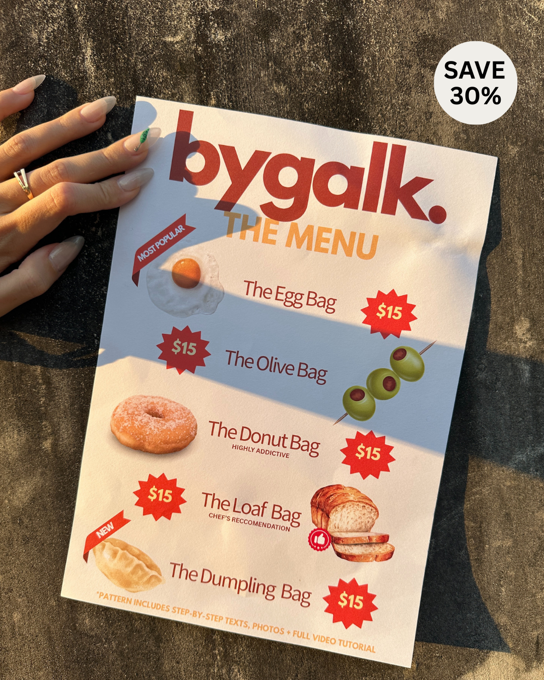 The Full Menu - 5 Design Bundle