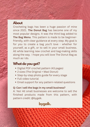 The Donut Bag (2 sizes)